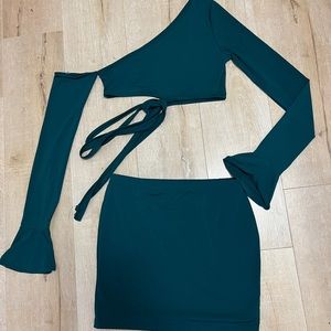 2 piece skirt set